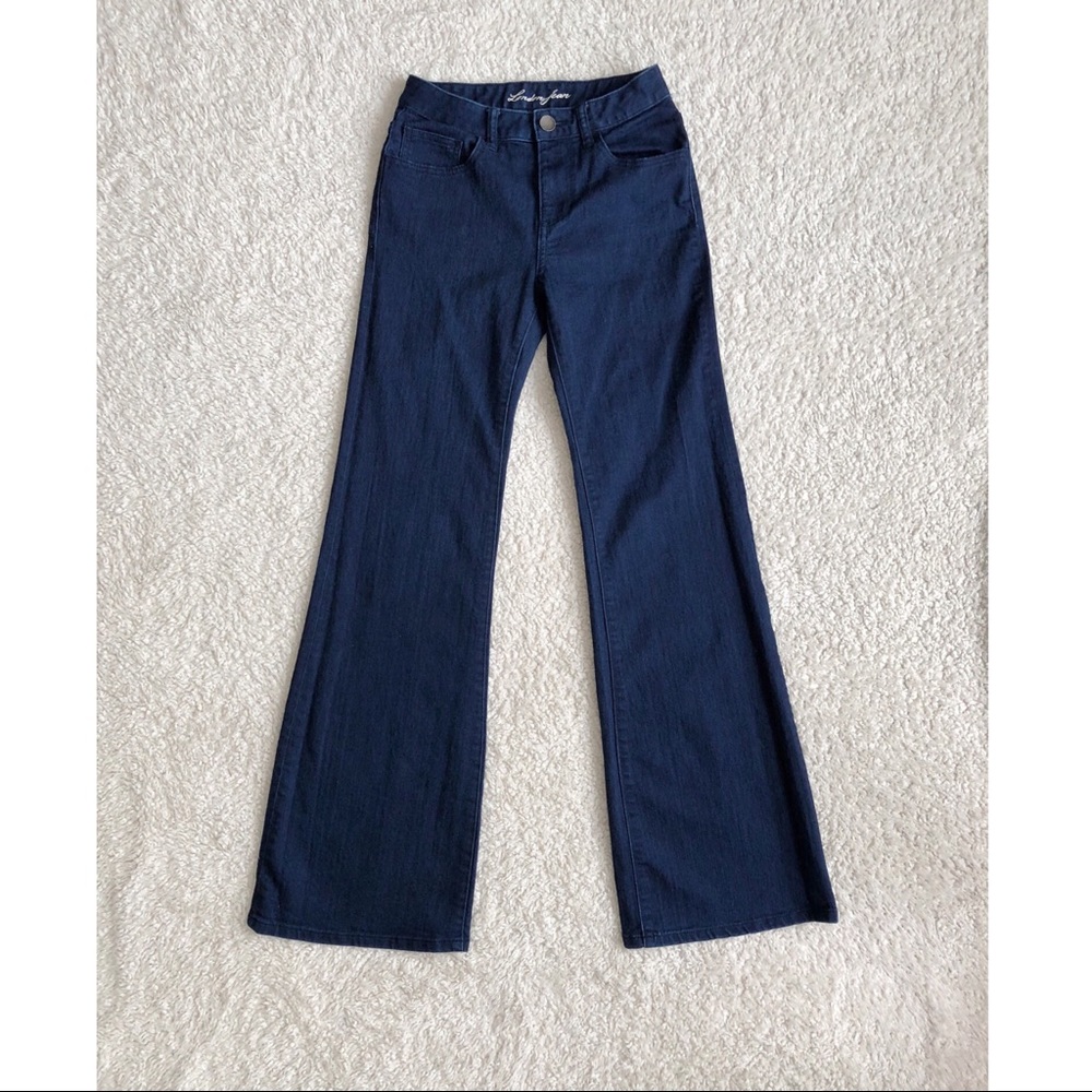 High Waisted Denim Flare Jeans